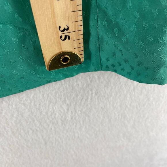 Tory Burch‎ Kathy Silk Dress Size 2 Green - Picture 3 of 5